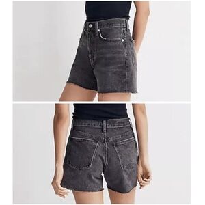 Madewell Women's Black Jean Shorts